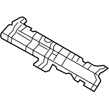 Nissan 745P4-1LA0B Reinforce-2Nd Seat Cross Member,Front