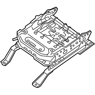 Nissan 87301-5AB6A Frame Assy-Cushion,Front Seat RH