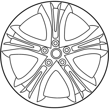 Nissan D0300-1UM9J Aluminum Wheel