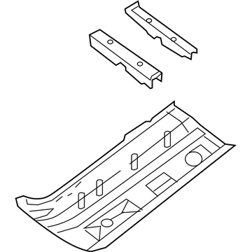 Nissan G4321-4ATMA Floor Front