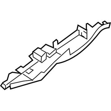 Nissan 68106-3KA0B Panel-Instrument Lower,Driver