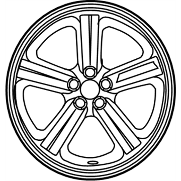 Nissan D0300-CF44D Wheel Assy-Disk