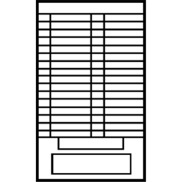 Nissan 24313-1JA0A Label-Fuse Block