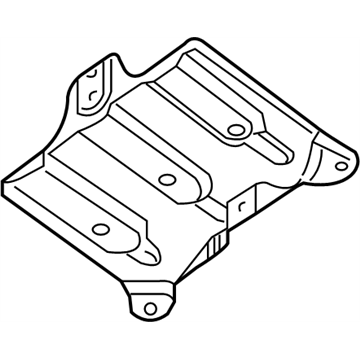 2007 Nissan Altima Battery Tray - 64866-JA700