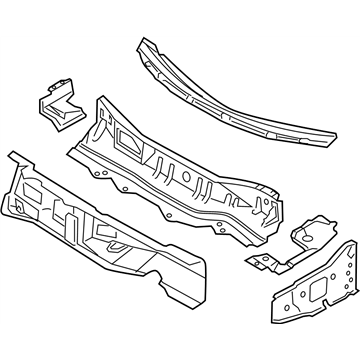 Nissan 66100-8J230 Air Box Assembly