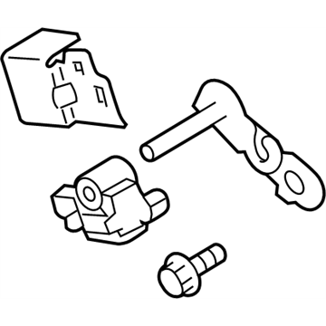 2012 Nissan Juke Air Bag Sensor - K8581-1JU0A