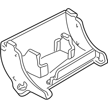 Nissan 88353-8B600 Bracket Assembly-Cushion,Rear Seat