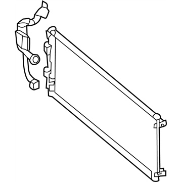 Nissan 92110-3NK0B Condenser Assy