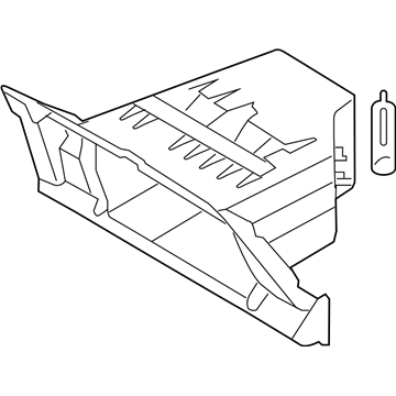 Nissan 68520-1KA0A Cover-Box