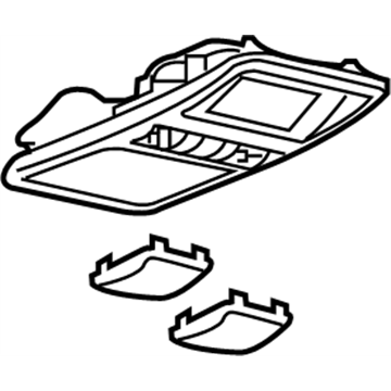 Nissan 26430-EZ32B Lamp Assembly Map