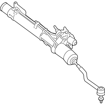 2007 Nissan Altima Steering Gear Box - 49001-JA800