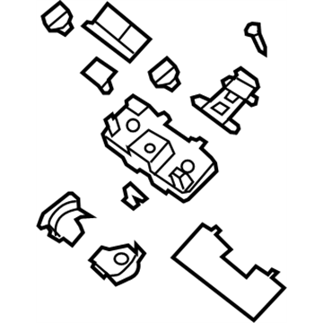 Nissan 26430-ET20C Lamp Assembly Map