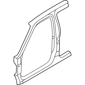 Nissan 76022-0W034 Body-Side Outer,RH