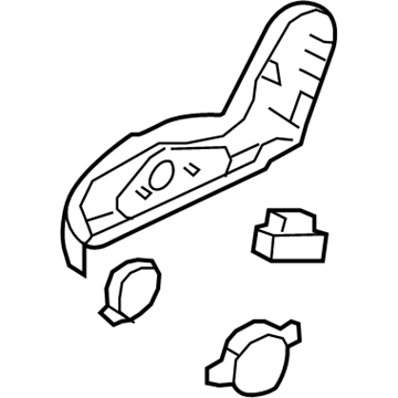 Nissan 87330-KC32A FINISHER Seat