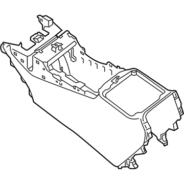 Nissan Pathfinder Center Console Base - 96911-3KA1A