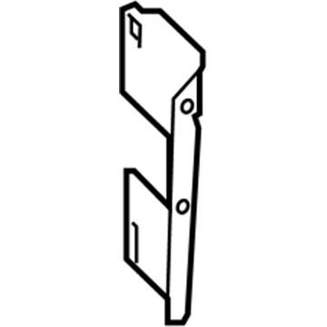 Nissan 76036-EZ10B Cover - Hinge Lower, RH