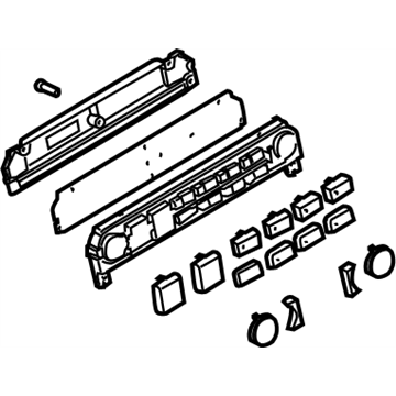 Nissan Maxima Blower Control Switches - 27500-7Y010