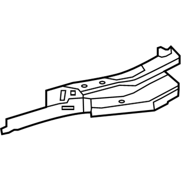 Nissan 75521-1JA0A Extension-Member Side Rear LH