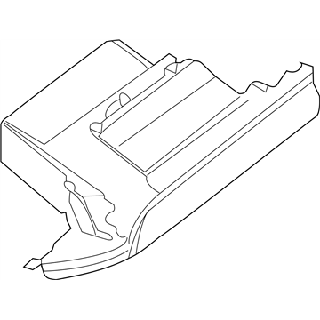 Nissan 68102-4RA0B Panel Assy-Instrument,Lower