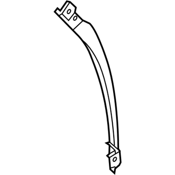 Nissan 83780-1GR0A Guide Rail Assy-Side Window,RH