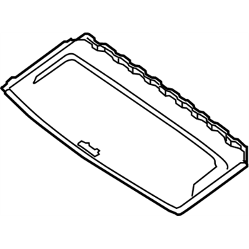 Nissan 91250-EA50A Shade Assy-Sunroof