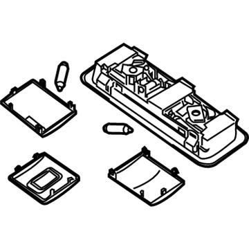 Nissan 26460-EA000 Lamp Assy-Personal