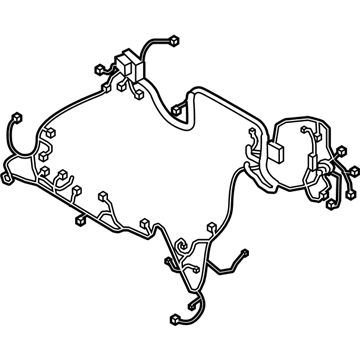 Nissan 24012-KB11A Harness Assy-Engine Room