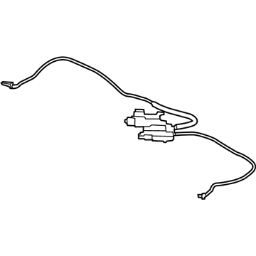 Nissan 97264-1GR0A Motor Assy-Flap,Outer