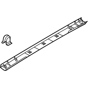 Nissan 90900-1EA0A Finisher-Back Door,Upper