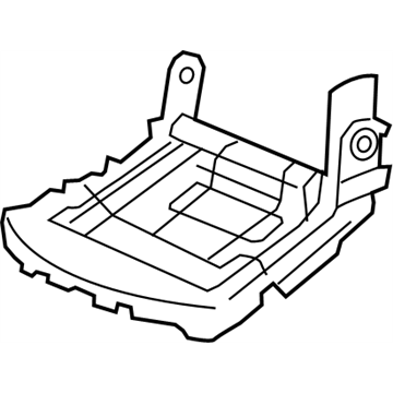 Nissan 88301-4BA1A Frame Assy-Cushion,2ND Seat RH