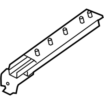 Nissan 88501-4CP1A Slide Assy-Rear Seat,Outer RH