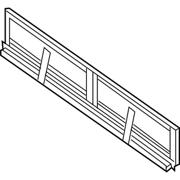 Nissan 84912-4BA0B Retainer-Luggage Floor,Front