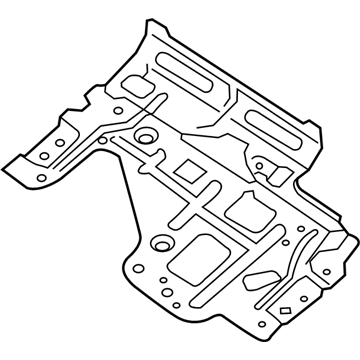 Nissan 87302-3JA0A Bracket-Connector