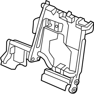 Nissan 88651-4CB2A Frame Assy-Back,Rear Seat LH