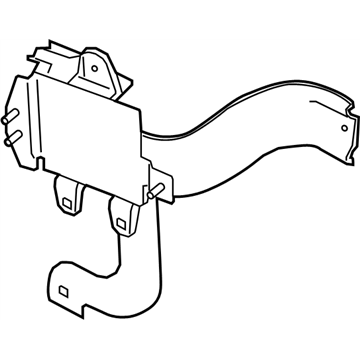 Nissan 28453-5ZW0C Bracket-Electric Unit