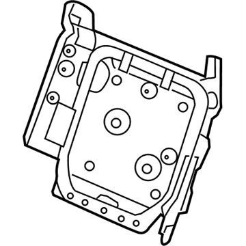 Nissan 88601-9CD3A Frame Assembly Back, 2ND Seat RH