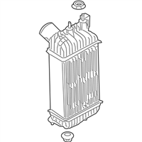 14461 1KC0B Genuine Nissan 144611KC0B Charge Air Cooler 14461-1kc0b-genuine-nissan-144611kc0b-charge-air-cooler