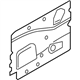Nissan 82860-ZM70A Screen-Sealing Slide Door