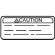 Nissan K9060-1A45A Label-Caution,Spoiler