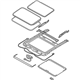 Nissan 91205-CC20A Sunroof Complete-Slide