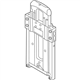 Nissan 73610-1GR0A Seat Bar Assembly,RH