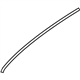 Nissan 80816-1AA0A Tape-Front Door Sash Front,RH