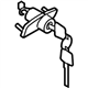 Nissan H4660-3BA0A Cylinder Set-Trunk Lid Lock
