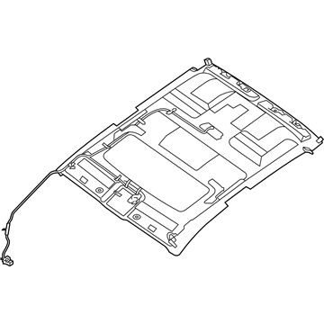 Nissan 739B0-9FV2E Module Assembly-Roof Trim