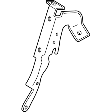 Nissan 88607-6MJ1A Bracket Assy-Rear Seat Back,Side RH