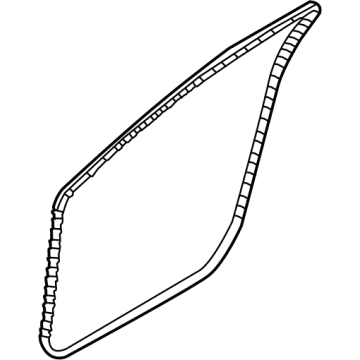 thumbnail image 2 of Genuine OEM Rear Right Door Seal Retainer Plate For 2007-2012 Nissan Sentra (822D2-ZJ60A) 2 of 5