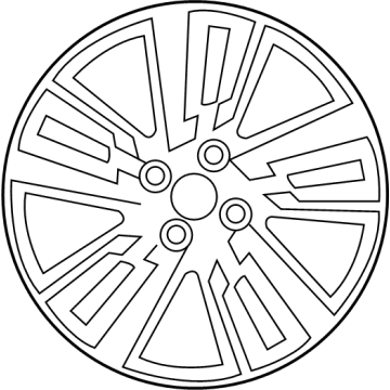 Nissan 40300-5EF3E Wheel-Aluminum