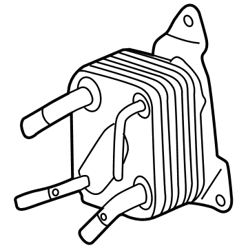 Nissan 21606-28X3A Oil Cooler Assy-Auto Transmission