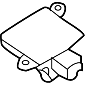 Nissan 98856-6MS0A Controller Assembly-OCCUPANT Sensor