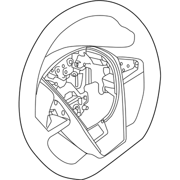 Nissan Steering Wheel - 48430-9DL2A